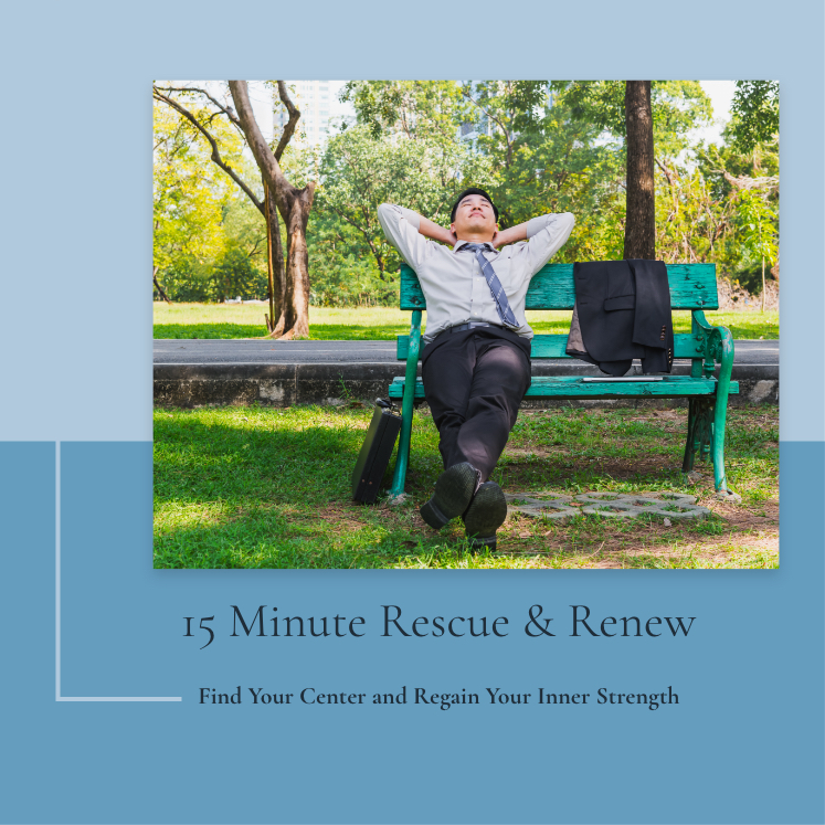 15 Minute Rescue & Renew | Centerpointe Research Institute